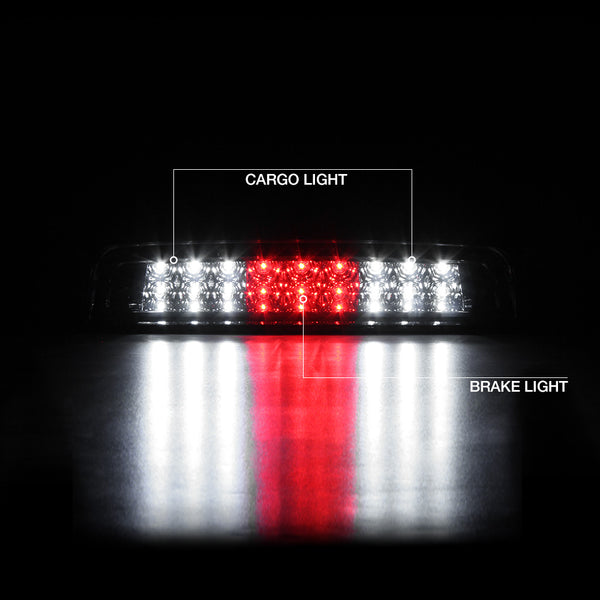 2009-2017 Dodge RAM 1500 Black Third Brake Light