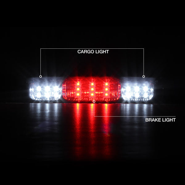 2004-2008 Ford F-150 Black Third Brake Light