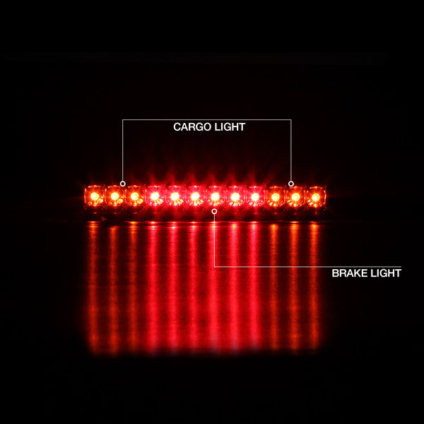 1999-2016 Ford F-250 | F-350 Superduty Black Third Brake Light