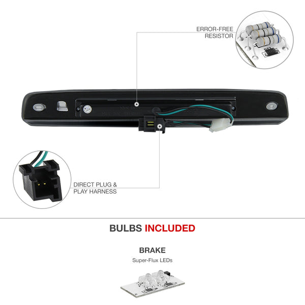 2003-2014 Ford Expedition | Expedition EL Black Third Brake Light