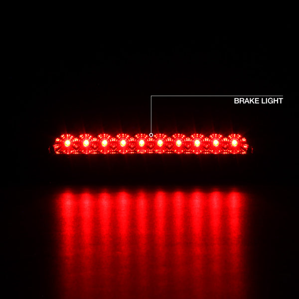 1991-1996 Chevrolet Corvette Black Third Brake Light