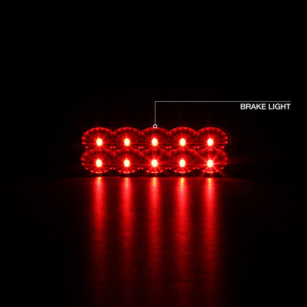 1994-2003 Chevrolet S10 Pickup Black Third Brake Light