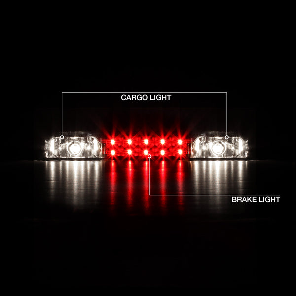1999-2006 Chevrolet Silverado 1500 | 2500 | 3500 Black Third Brake Light