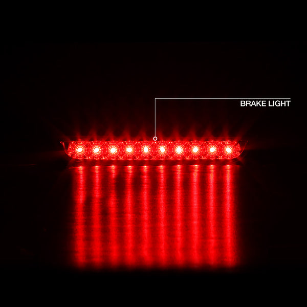 1998-2003 Dodge Durango Black Third Brake Light