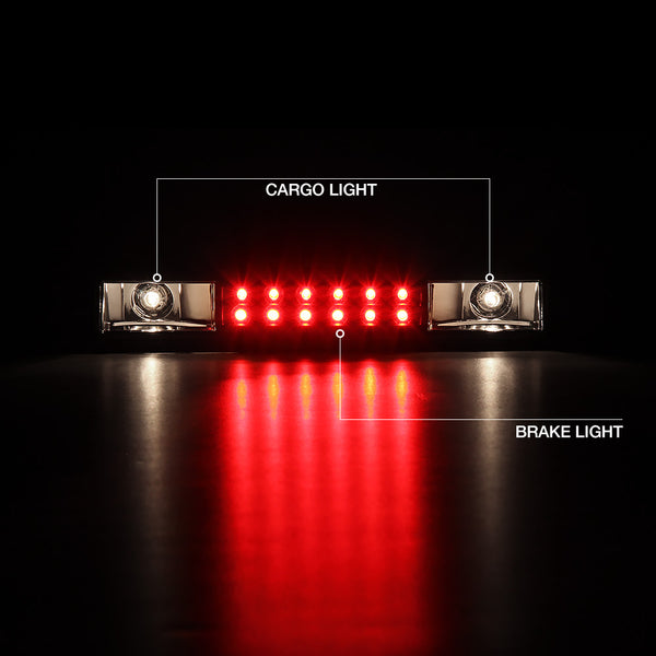 1994-2001 Dodge RAM 1500 Black Third Brake Light