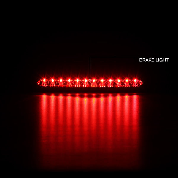 1998-2001 Ford Explorer Black Third Brake Light