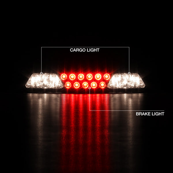 2007-2013 Toyota Tundra Black Third Brake Light
