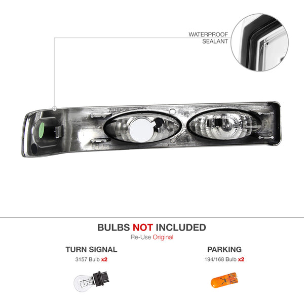 1998-2004 Chevrolet S10 Blazer Chrome Corner Light