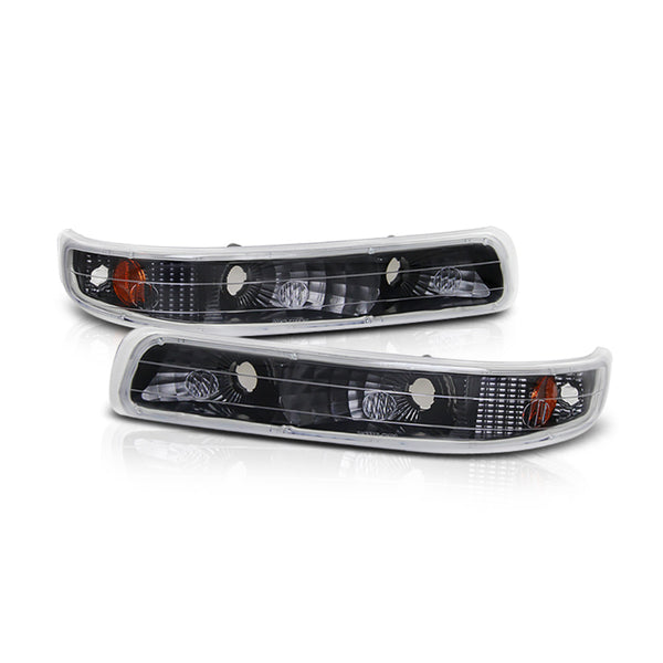 1999-2002 Chevrolet Silverado 1500 | 2500 | 3500 Black Corner Light