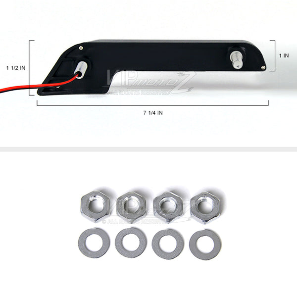 Universal DIY Light Chrome Corner Light