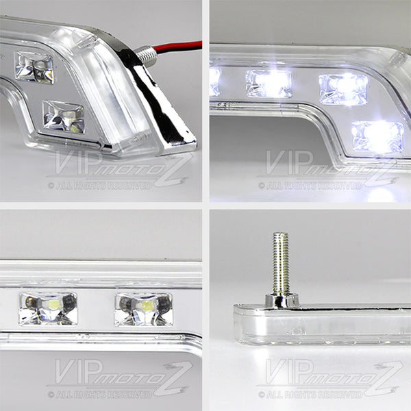 Universal DIY Light Chrome Corner Light