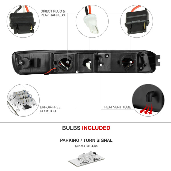 1999-2006 GMC Sierra 1500 | 2500HD | 3500HD Chrome Corner Light