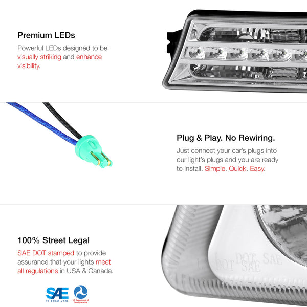 2003-2006 Chevrolet Silverado 1500 | 2500 | 3500 Chrome Corner Light