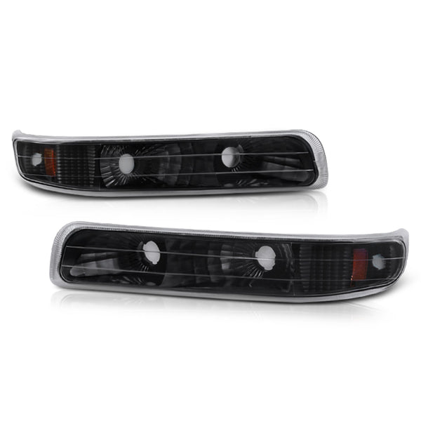 1999-2002 Chevrolet Silverado 1500 | 2500 | 3500 Black Corner Light