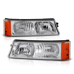 2003-2006 Chevrolet Silverado 1500 | 2500 | 3500 Chrome Corner Light