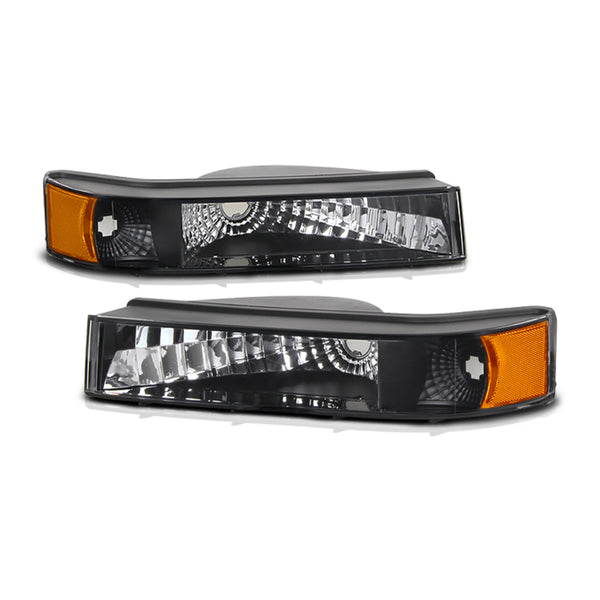 1992-1996 Ford Bronco Black Corner Light