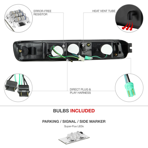 1999-2006 GMC Sierra 1500 | 2500HD | 3500HD Chrome Corner Light