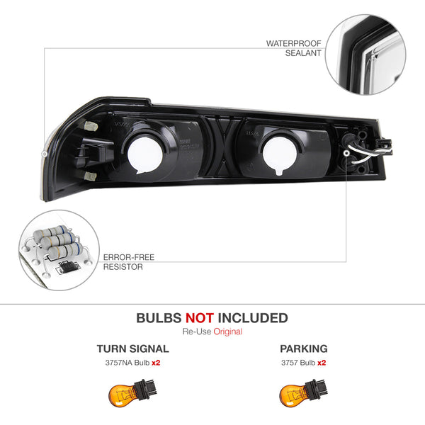 2004-2012 Chevrolet Colorado Chrome Corner Light