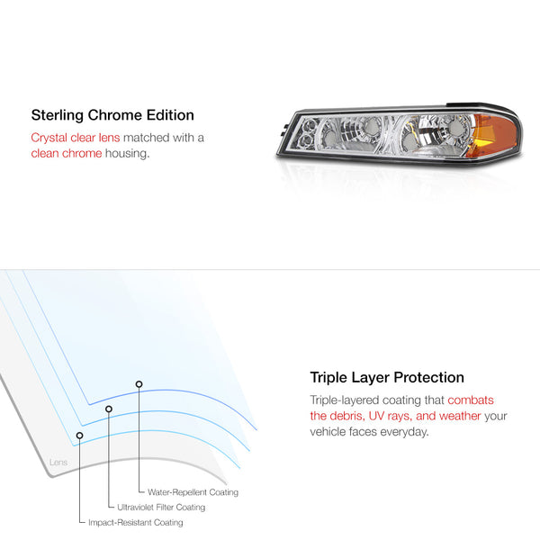 2004-2012 Chevrolet Colorado Chrome Corner Light