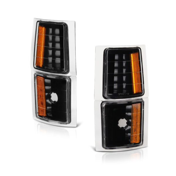 1994-2000 Chevrolet C/K Series 1500 | 2500 | 3500 Pickup Black Corner Light