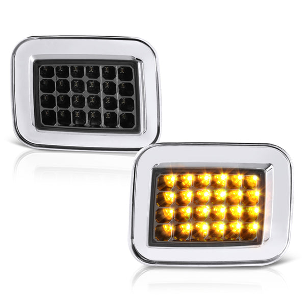 2003-2004 Hummer H2 Smoked Corner Light