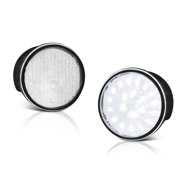 2007-2017 Jeep Wrangler Chrome Corner Light