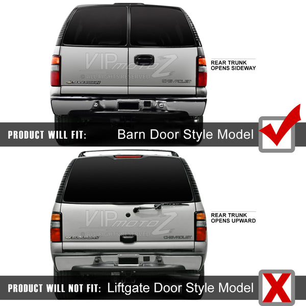 Infinity Black Tail Lights