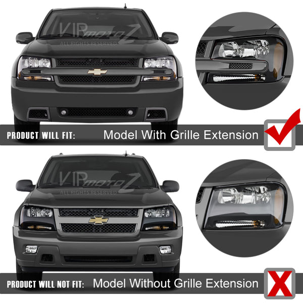 Sinister Black Headlights