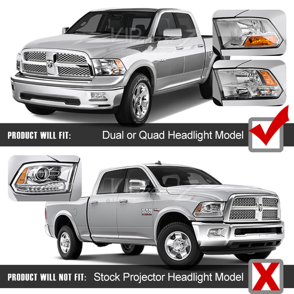 Sinister Black Projector Headlights
