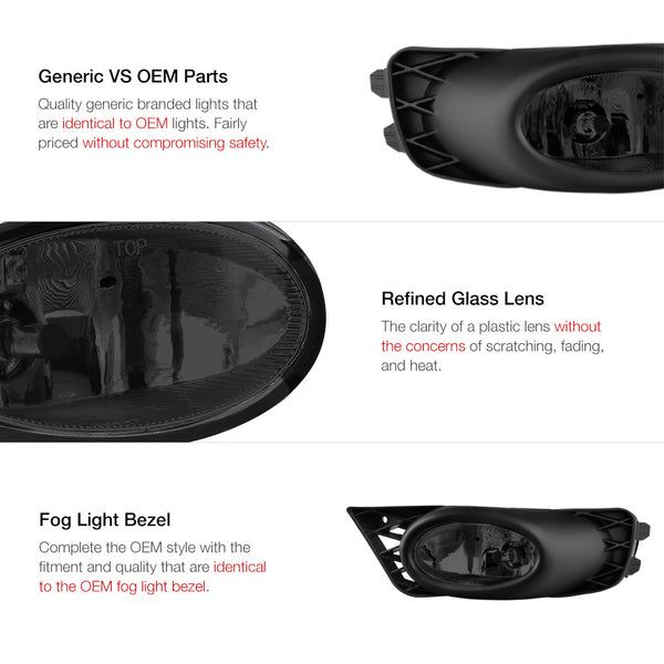 2009-2011 Honda Civic FA1 | FA4 | FA5 Chrome Fog Light