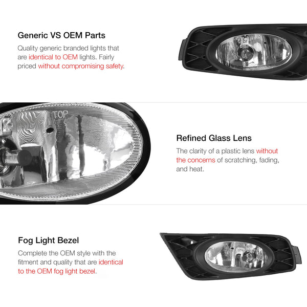 2008-2009 Honda Odyssey Chrome Fog Light
