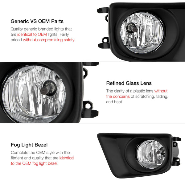 2012-2015 Toyota Tacoma Chrome Fog Light