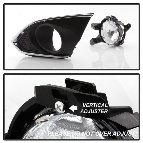 2013-2015 Chevrolet Spark Chrome Fog Light