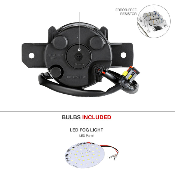2013-2015 Nissan Altima Chrome Fog Light