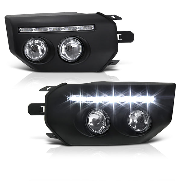2007-2015 Toyota FJ Cruiser Black Fog Light