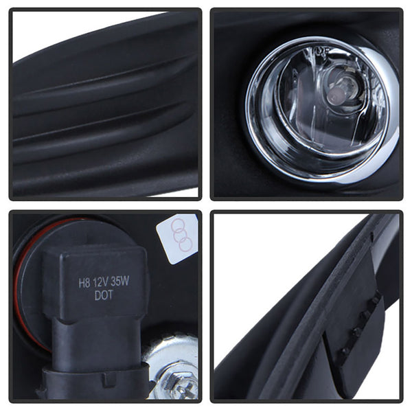 2014-2015 Ford Fiesta Chrome Fog Light