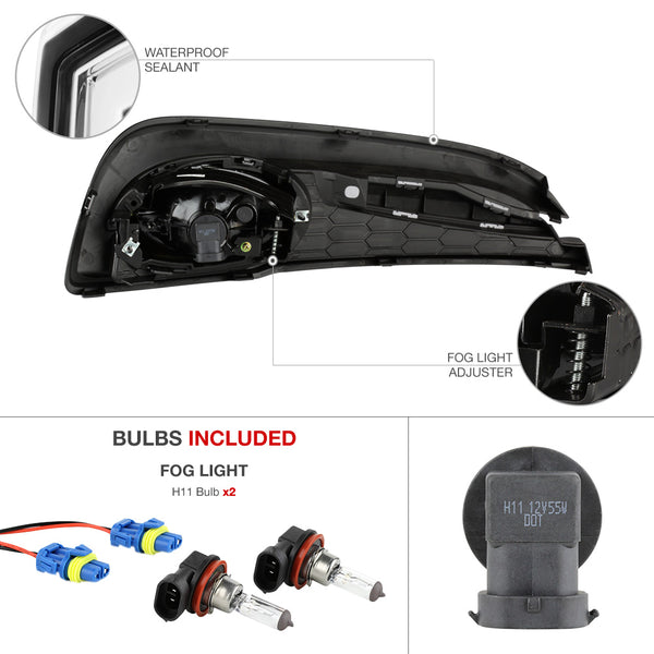 2013-2015 Honda Civic Chrome Fog Light
