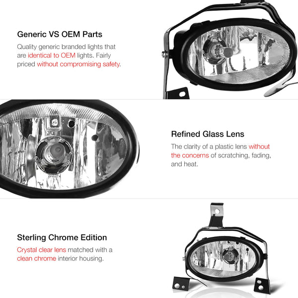 2010-2011 Honda CR-V Chrome Fog Light