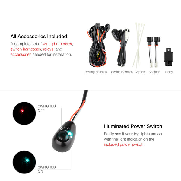 2003-2006 Chevrolet Silverado 1500 | 2500 | 3500 Chrome Fog Light