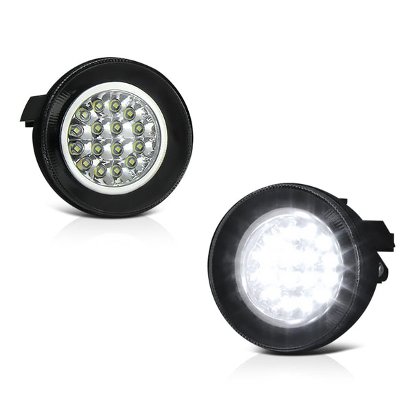 2001-2004 Dodge Dakota Pickup Chrome Fog Light