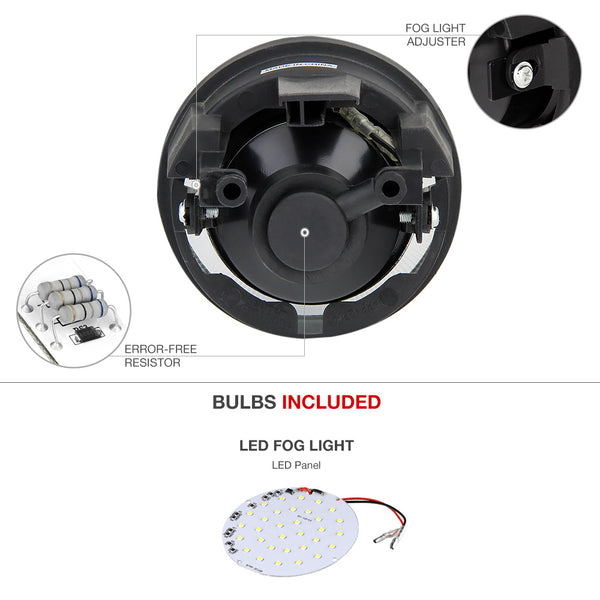 2001-2004 Dodge Dakota Pickup Chrome Fog Light