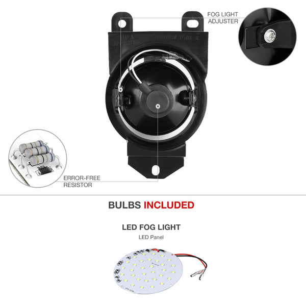 2001-2006 GMC Yukon Denali Chrome Fog Light