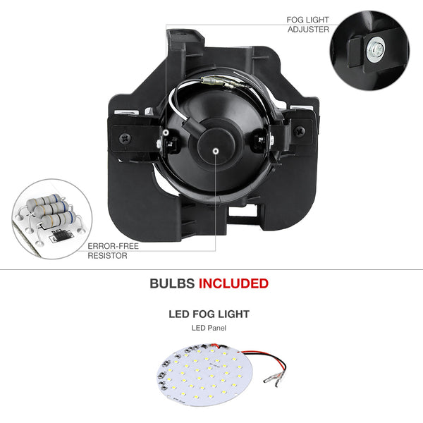 2007-2009 Nissan Altima Chrome Fog Light