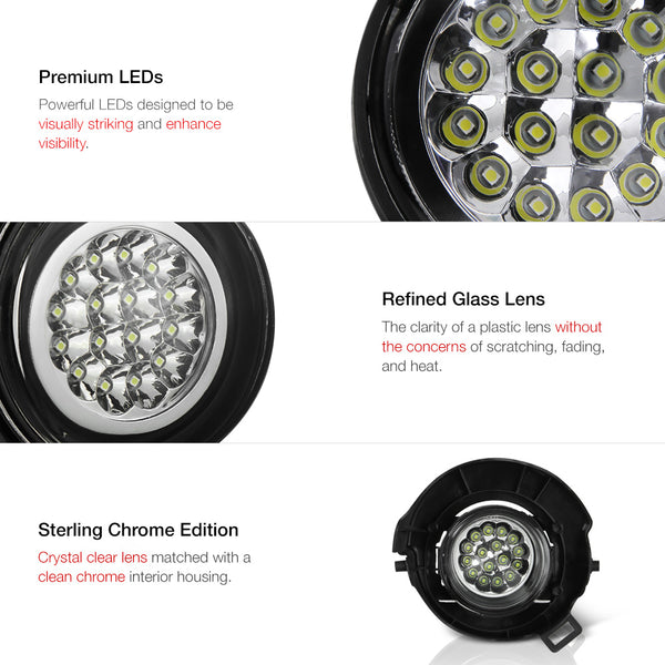 2005-2012 Nissan Pathfinder Chrome Fog Light
