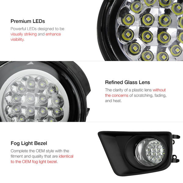 2012-2015 Toyota Tacoma Chrome Fog Light