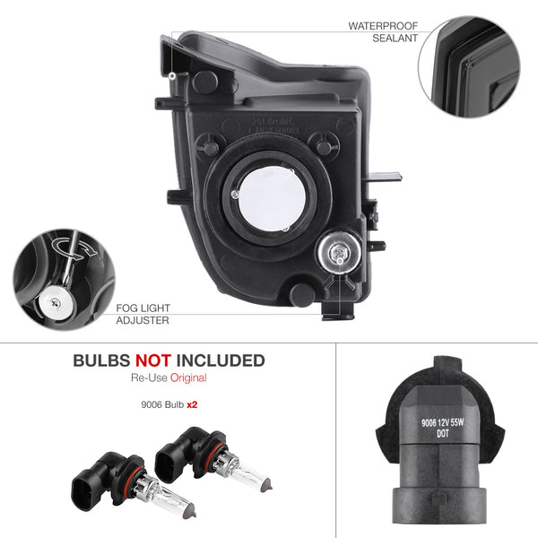 2006-2010 Lexus IS Series Smoked Fog Light