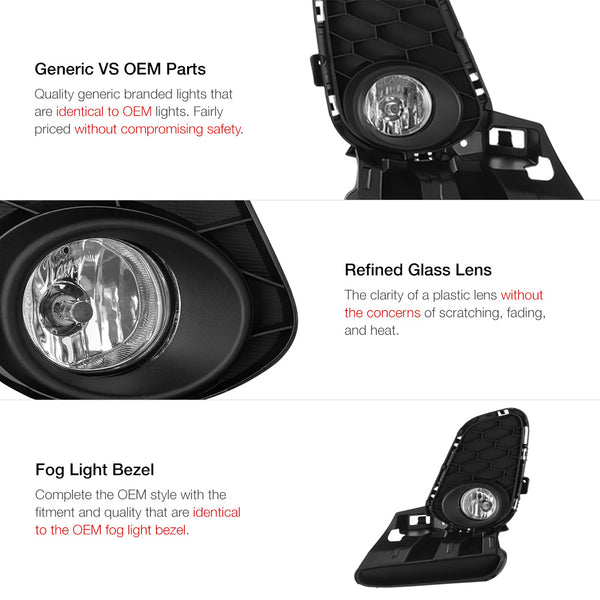 2012-2013 Mazda 3 Chrome Fog Light
