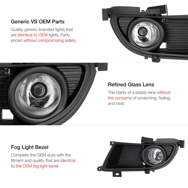 2004-2005 Mitsubishi Lancer Chrome Fog Light