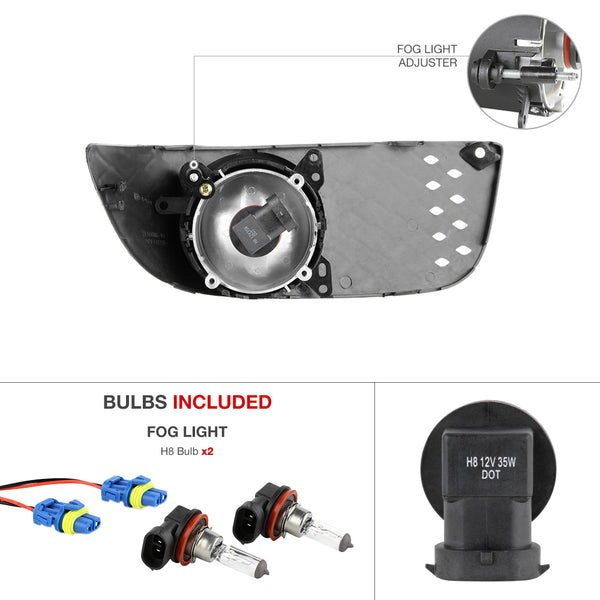 2008-2012 Mitsubishi Lancer Chrome Fog Light