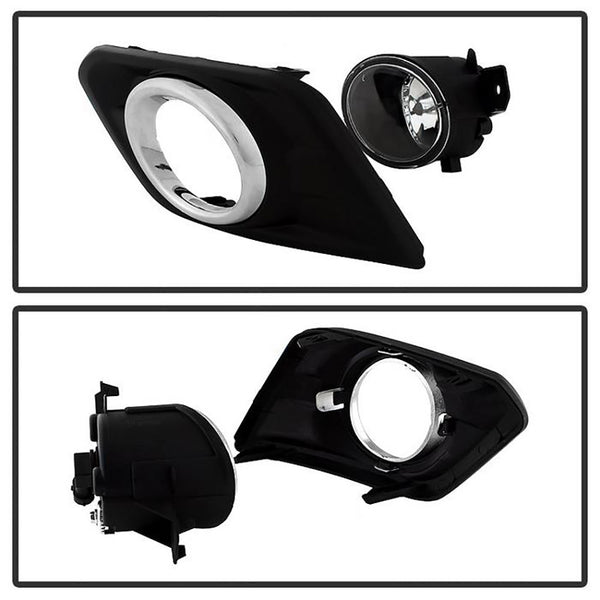2014-2016 Nissan Rogue Chrome Fog Light